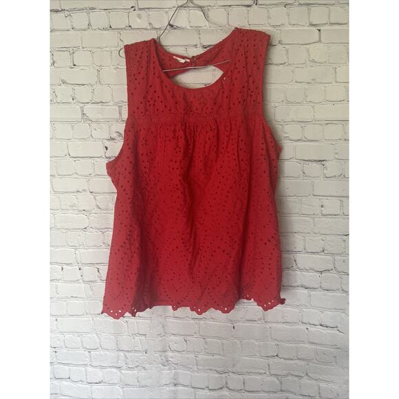 Maurices Coral Summer Blouse Size 4x - Picture 1 of 3